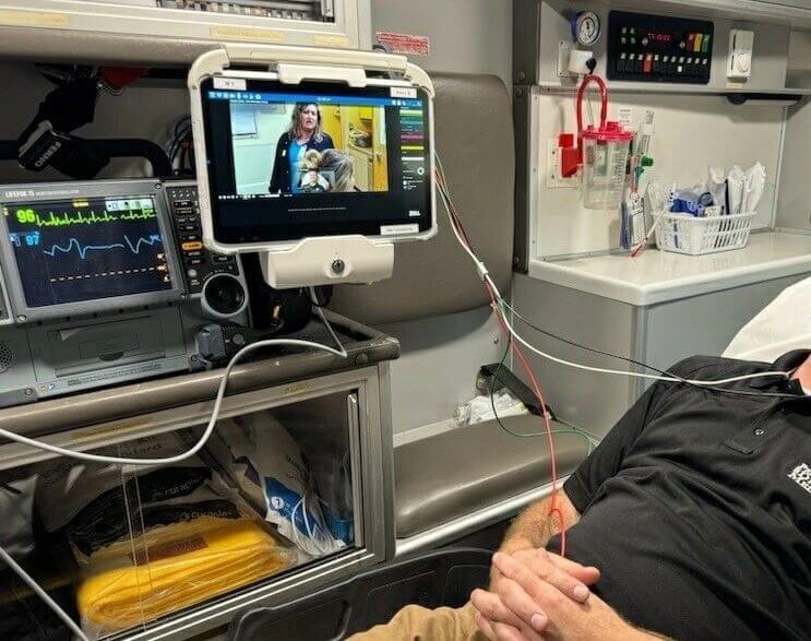سیستم های تله مدیسین در آمبولانس&zwnj;