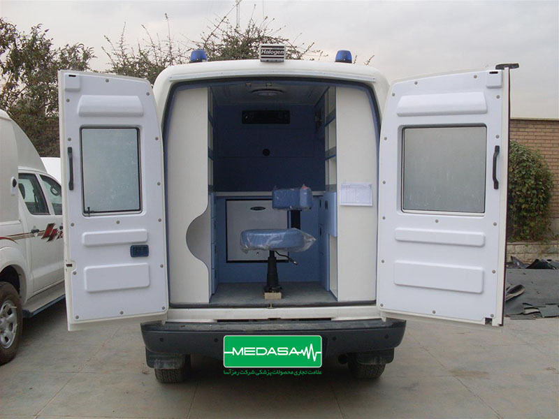 طراحی و تولید آزمایشگاه سیار پزشکی