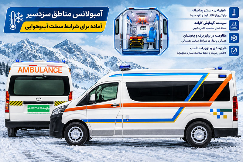 آمبولانس مناطق سردسیر